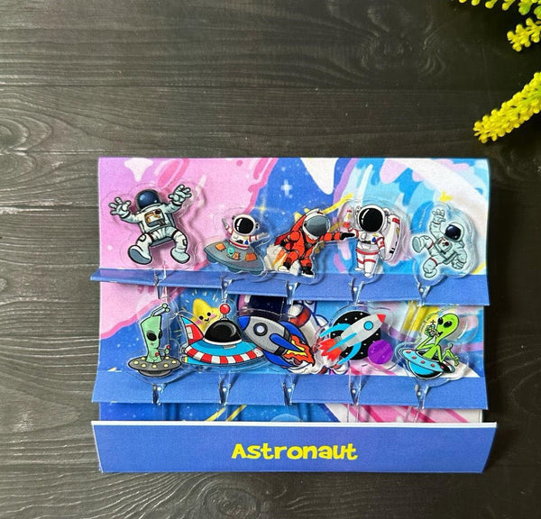 Astronaut Acrylic Food Picks