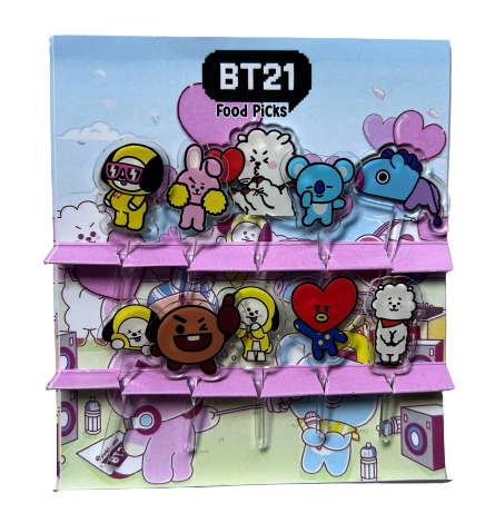 BT21 Acrylic Food Picks