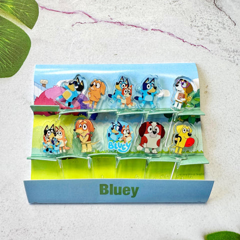 Bluey Acrylic Food Picks