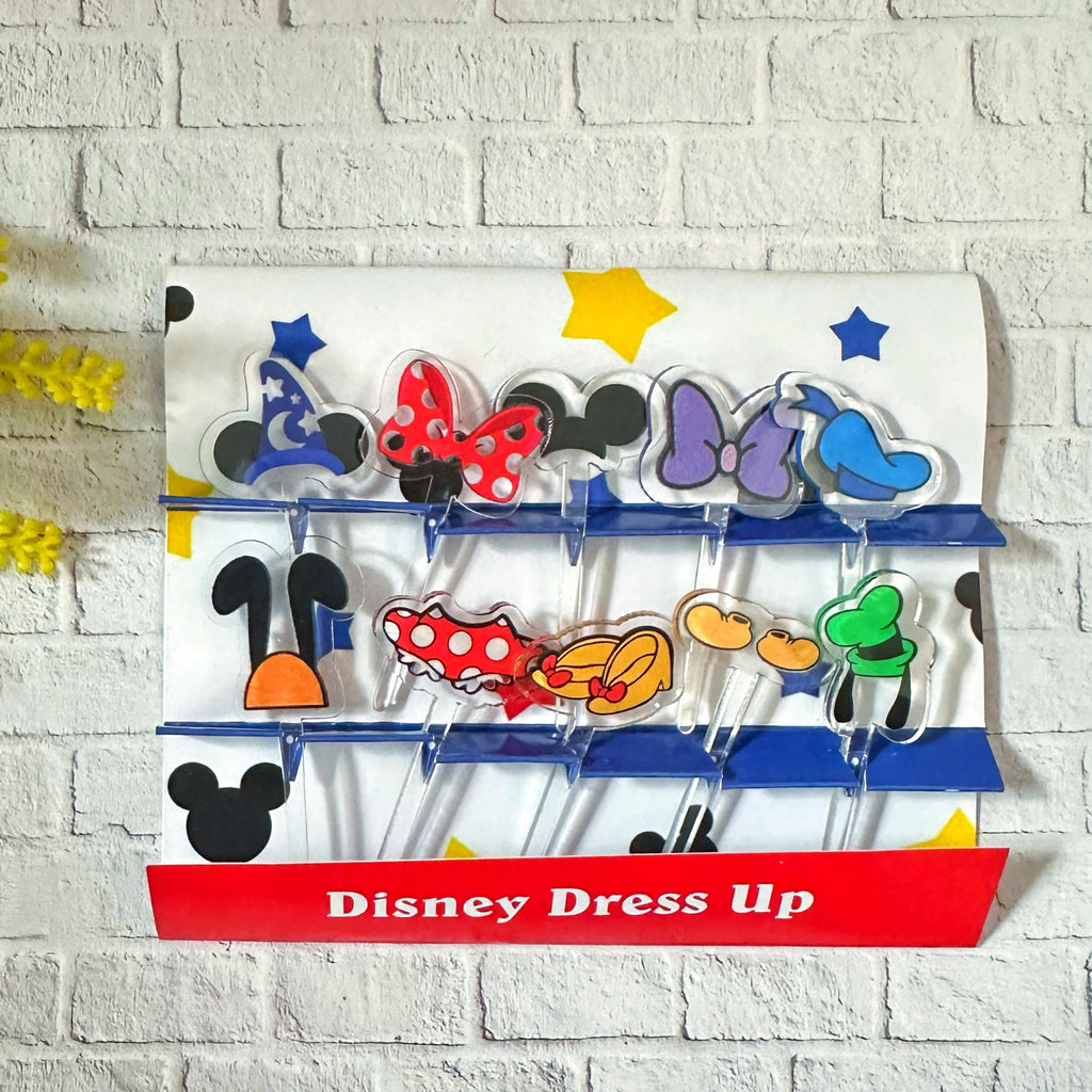 Disney Dress Up Acrylic Food Picks