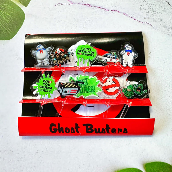 Ghostbusters Acrylic Food Picks