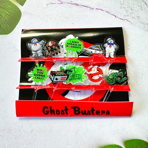 Ghostbusters Acrylic Food Picks