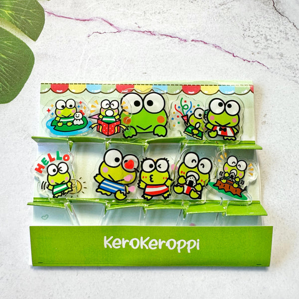 Kero Keroppi Acrylic Food Picks