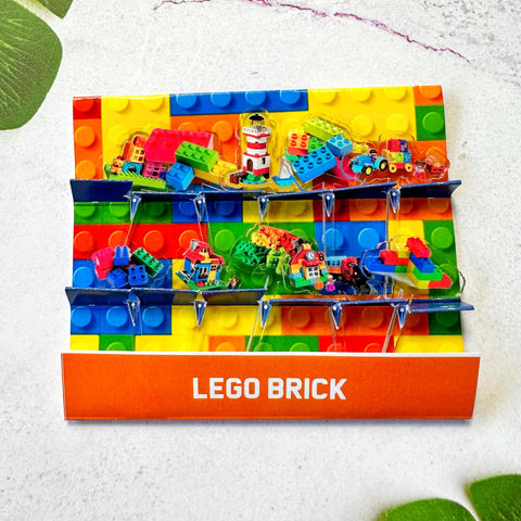 Lego Bricks Acrylic Food Picks