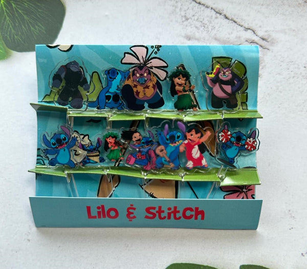 Lilo & Stitch Acrylic Food Picks