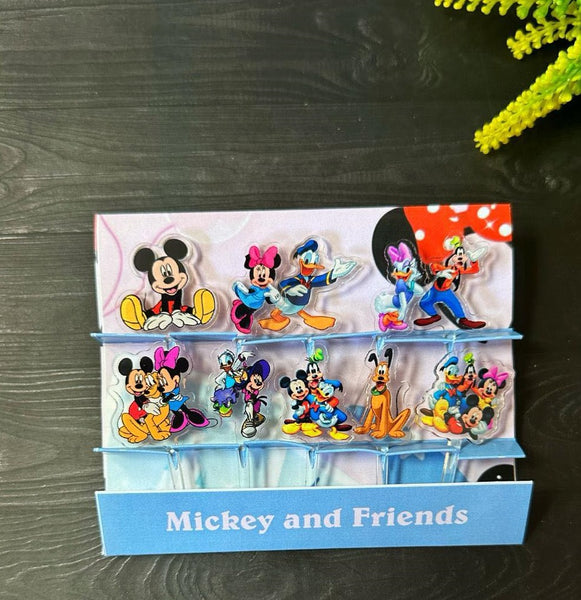 Mickey Mouse & Friends Acrylic Food Picks