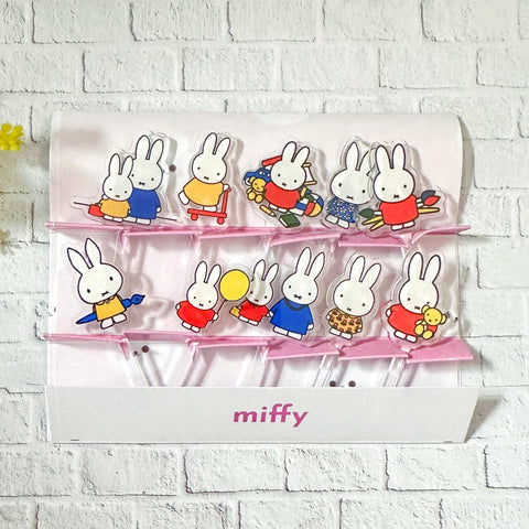 Miffy Ep1 Acrylic Food Picks