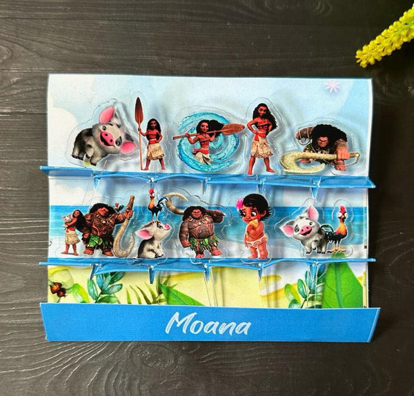 Moana Acrylic Food Picks