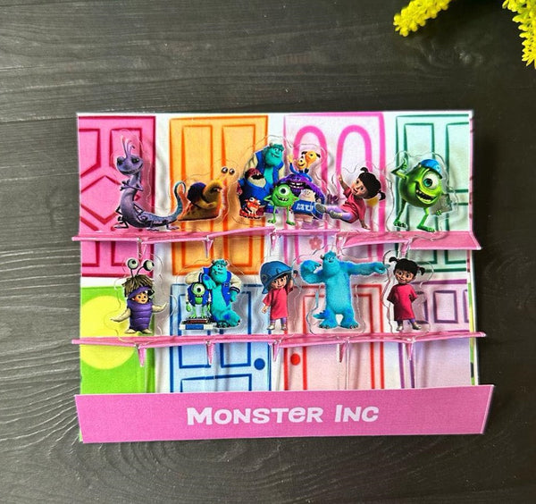 Monsters Inc Acrylic Food Picks