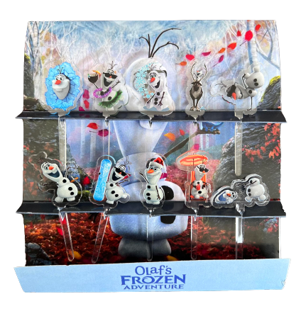 Olaf Acrylic Food Picks