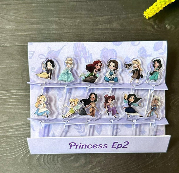 Disney Princess Ep2 Acrylic Food Picks