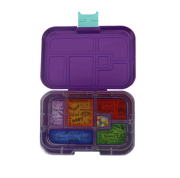 Munchbox Munch box bento bentobox maxi maxi6  Yumbox Purple Peacock