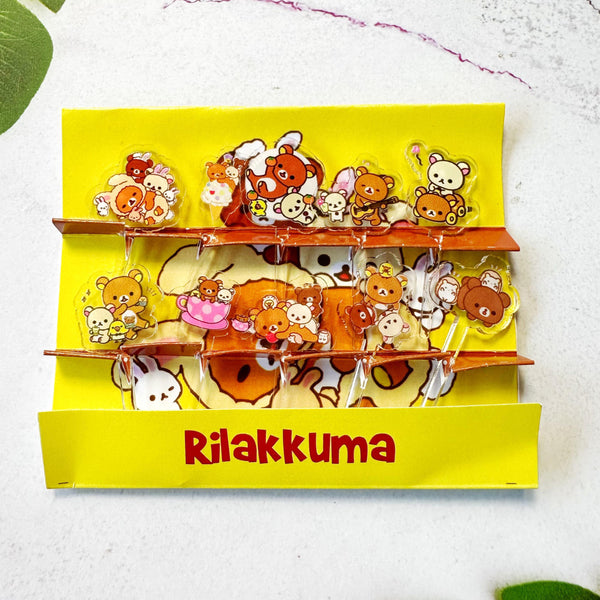 Rilakkuma Acrylic Food Picks