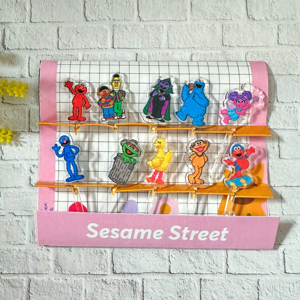 Sesame Street Ep1 Acrylic Food Picks