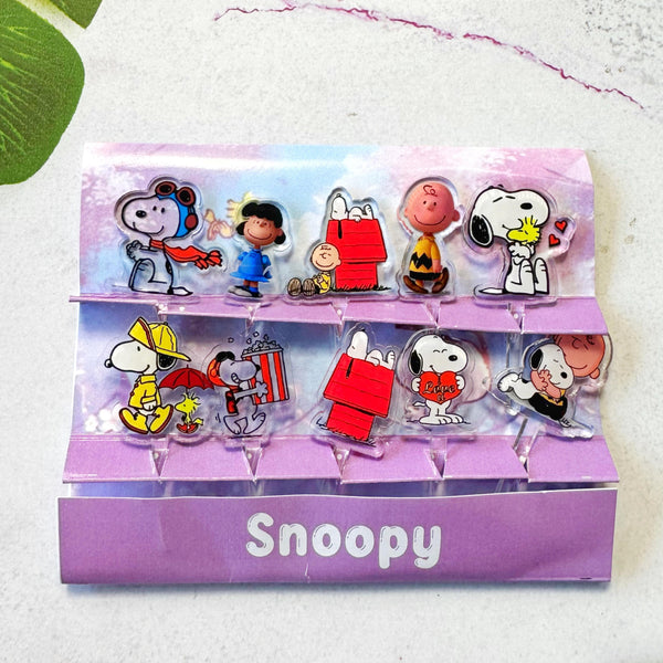 Snoopy & Friends Acrylic Food Picks
