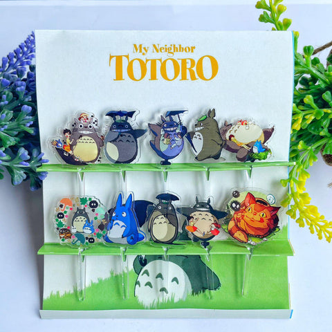 Totoro Ep1 Acrylic Food Picks